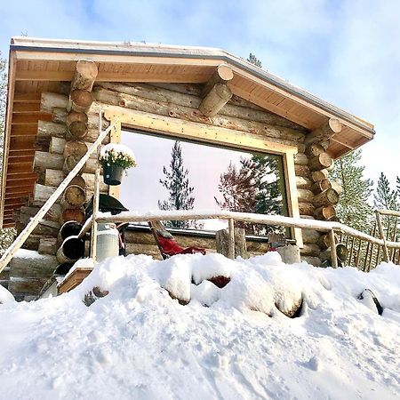 Log Cabin In Lapland By The River Rovaniemi Exterior photo