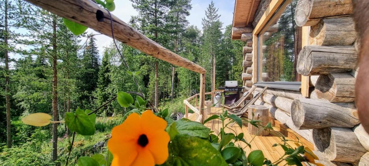 Log Cabin In Lapland By The River Rovaniemi Exterior photo